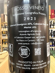 Zymé 60-20-20 - Rosso Veneto IGT 2021