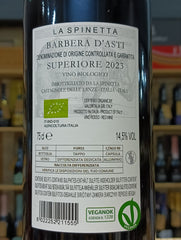 Ca di Pian 2023 Barbera d'Asti Superiore La Spinetta
