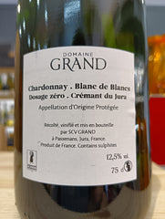 Crémant du Jura Dosage Zéro - Domaine Grand