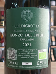 Friulano Coldigrotta 2021 Isonzo del Friuli DOP Colmello di Grotta