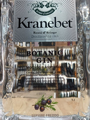 Kranebet Botanic Gin 3 Litri - Rossi d'Asiago