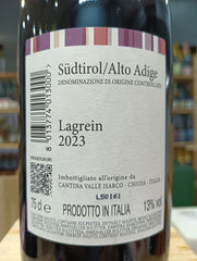Lagrein Alto Adige DOC 2023 - Cantina Valle Isarco