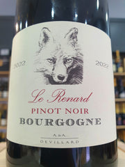 Le Renard Pinot Noir Bourgogne 2022 - Domaines Devillard