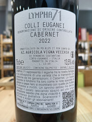 Cabernet 2022 Lympha71 - Vigna Vecchia