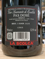 Metodo Classico Pas Dosè Soldati La Scolca