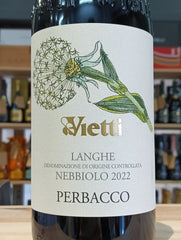 Nebbiolo Perbacco 2022 Langhe DOC Vietti