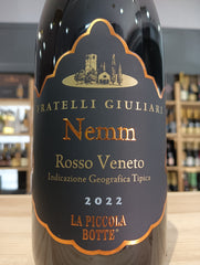 Nemm Fratelli Giuliari 2022 - La Piccola Botte