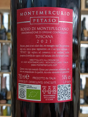 Petaso Rosso di Montepulciano DOC 2021 Montemercurio