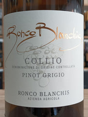 Pinot Grigio 2024 Collio DOC - Ronco Blanchis