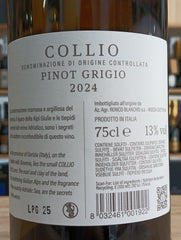 Pinot Grigio 2024 Collio DOC - Ronco Blanchis