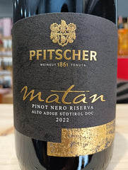 Pinot Nero Riserva Matan 2022 - Pfitscher