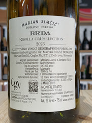 Ribolla Cru Selection Brda 2023 Marjan Simcic