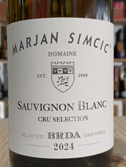Sauvignon Blanc Cru Selection Brda 2024 Marjan Simcic