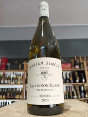 Sauvignon Blanc Cru Selection Brda 2024 Marjan Simcic