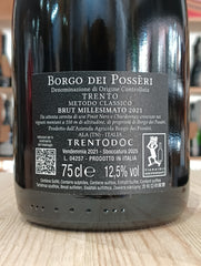 TrentoDOC Brut 2021 Borgo dei Posseri