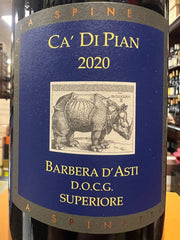 Ca di Pian 2020  Barbera d'Asti Superiore La Spinetta