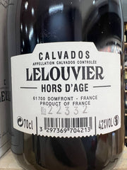 Lelouvier Calvados Hors D'Age Astucciato