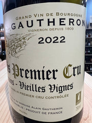 Chablis Premier Cru Montmains Vieilles Vignes 2022 Gautheron