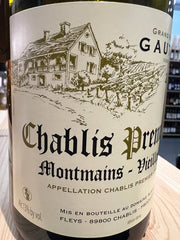 Chablis Premier Cru Montmains Vieilles Vignes 2022 Gautheron