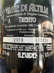 LeVide Brut Cime di Altilia Trento DOC 2019