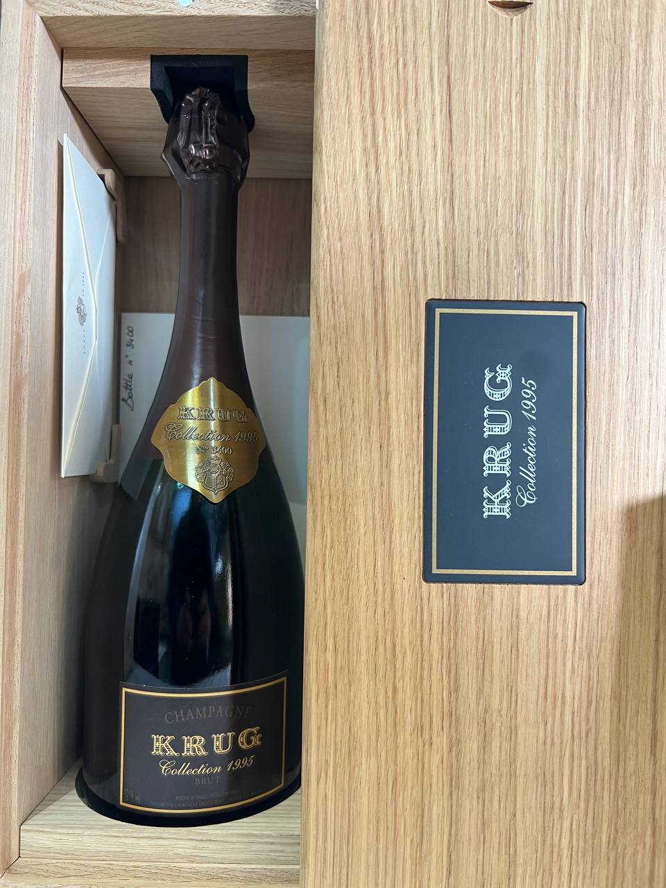 Champagne Krug Collection 1995 (cassa legno)