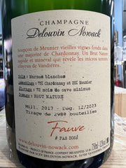 "Fauve" Delouvin Champagne Brut Nature