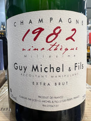Champagne Guy Michel & Fils Vinothèque 1982