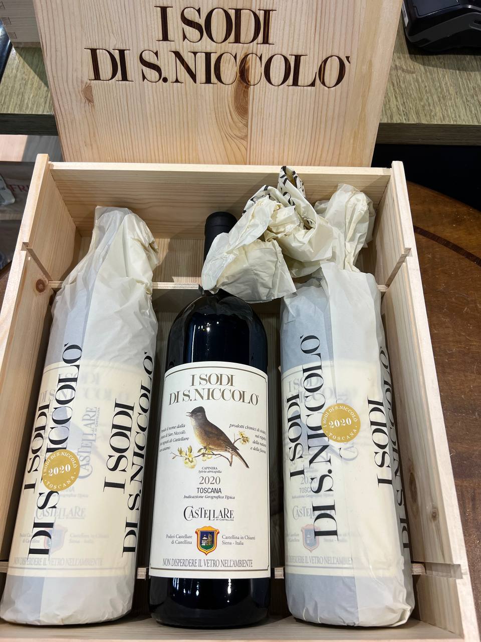 I Sodi di San Niccolò 2020 - In Cassetta legno da 3 Bottiglie