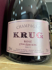Champagne Krug Rosé 27° Edizione Astucciato