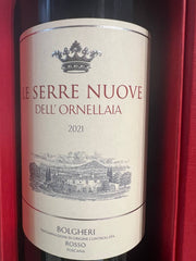 Le Serre Nuove Dell'Ornellaia 2021 Astucciato