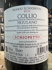 Mario Schiopetto "M" 2016