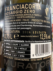NumeroZero Muratori Franciacorta Dosaggio Zero
