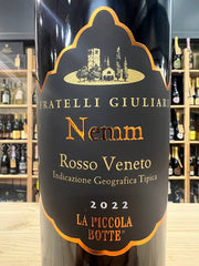 Nemm 2022 La Piccola Botte - Bottiglia Bordolese