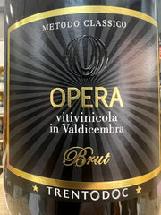 Opera TrentoDoc Brut 2018 Viticoltori in Valdicembra