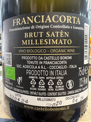 Satèn Franciacorta 2020 Castello Bonomi - BIO
