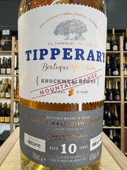 Irish Whisk Tipperary Knockmealdowns 10 Years Single Malt
