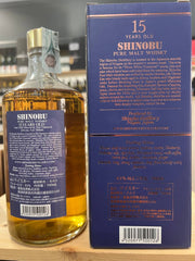 Shinobu Pure Malt 15 Years Old Mizunara Japanese Oak Finish