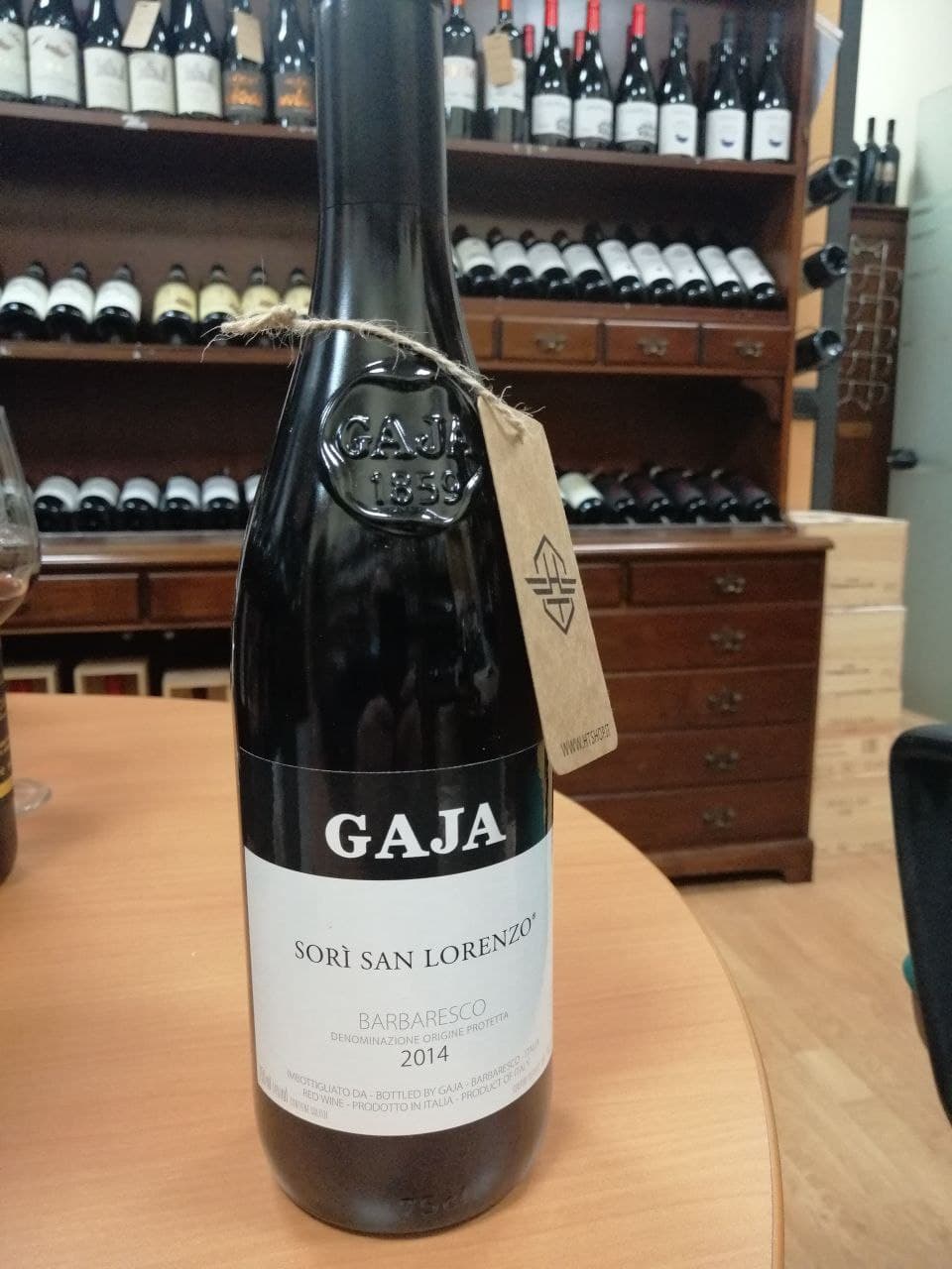 Gaja Barbaresco Sorì San Lorenzo 2014