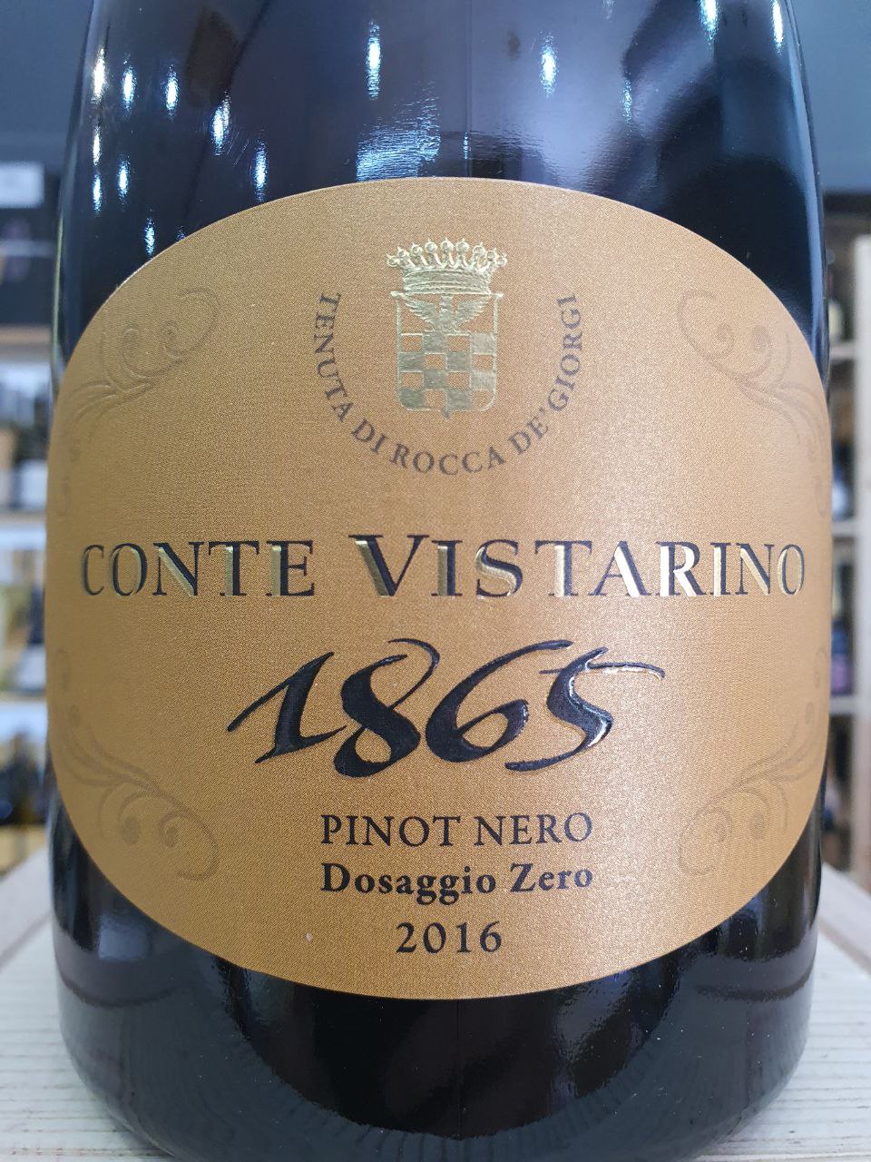 "1865" Metodo Classico 2016 Dosaggio Zero - Conte Vistarino