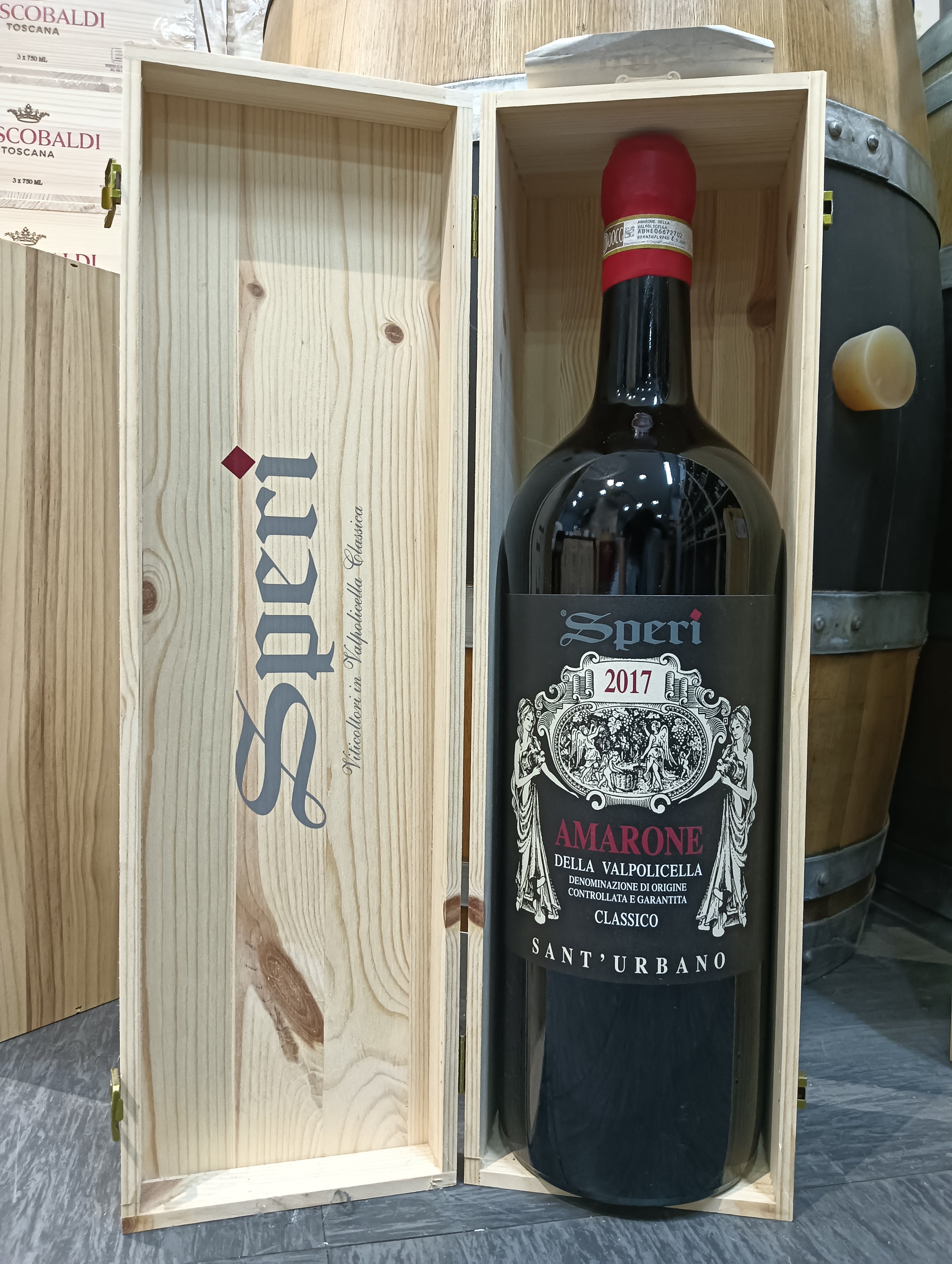 Sant'Urbano 2017 Amarone Della Valpolicella Classico 5 Litri - Cassa Legno