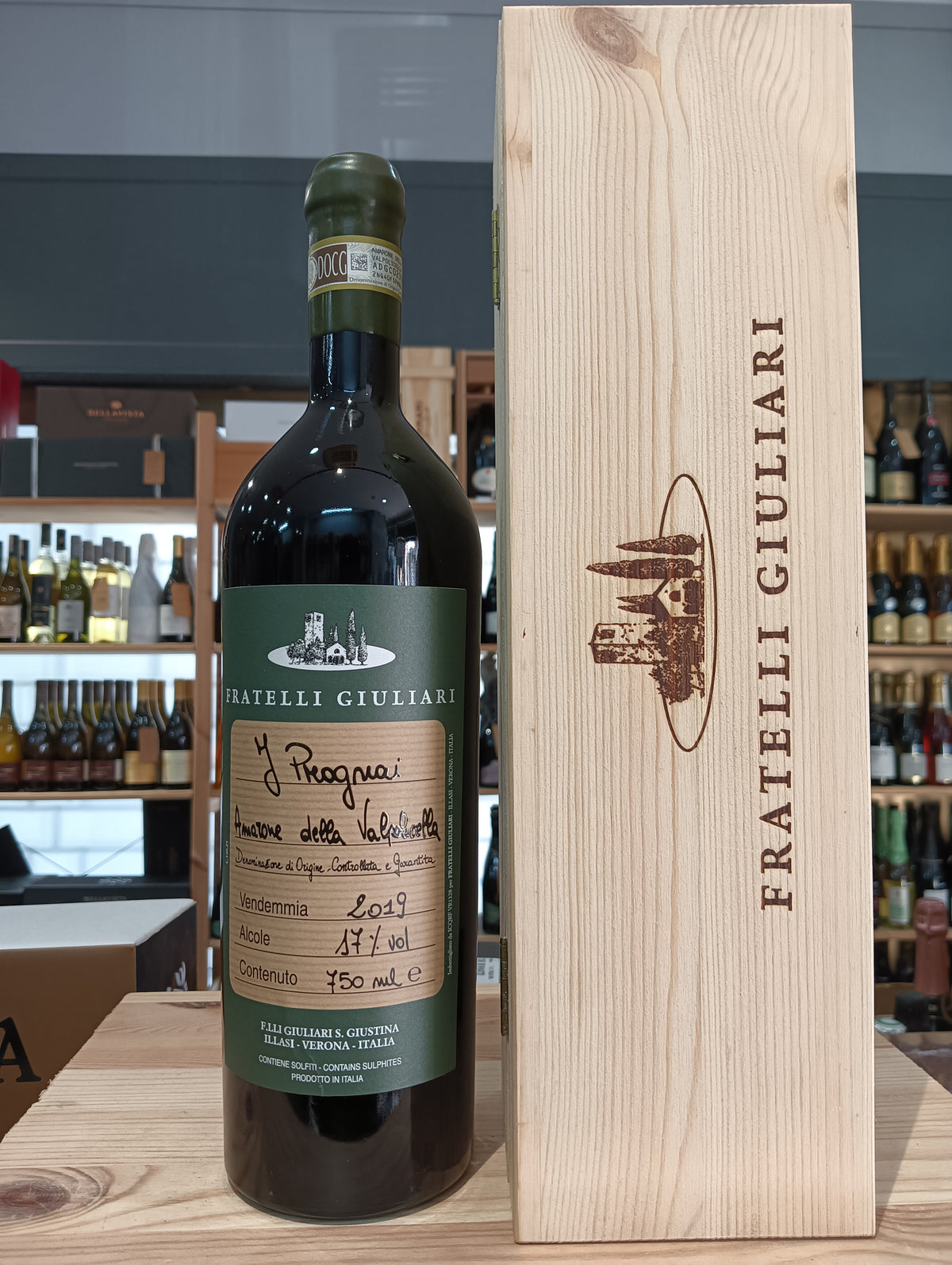 Amarone della Valpolicella I Prognai 2019 - In Cassetta Legno