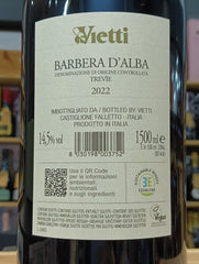 Barbera D'Alba Magnum Trevìe 2022 Vietti - Astucciato