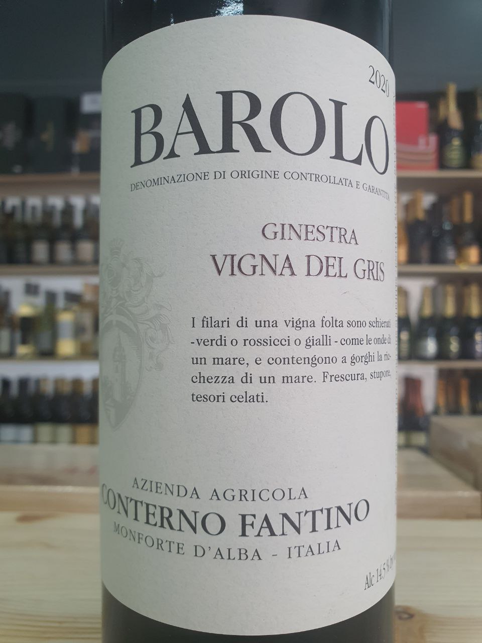 Conterno Fantino Barolo Ginestra "Vigna del Gris" 2020 Bio