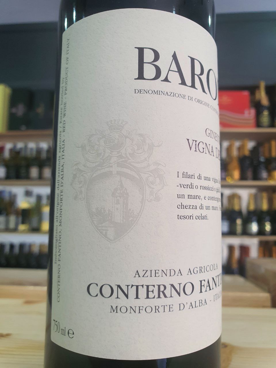 Conterno Fantino Barolo Ginestra "Vigna del Gris" 2020 Bio