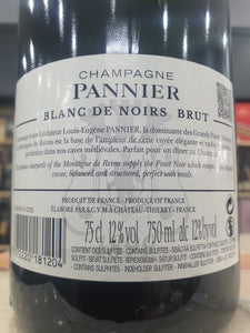 Champagne Pannier Blanc de Noirs Brut 2014
