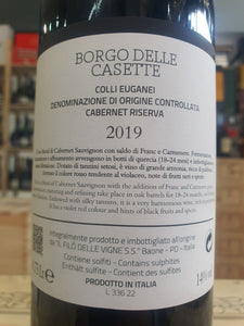 Borgo Delle Casette 2019 - Cabernet Riserva Colli Euganei DOC