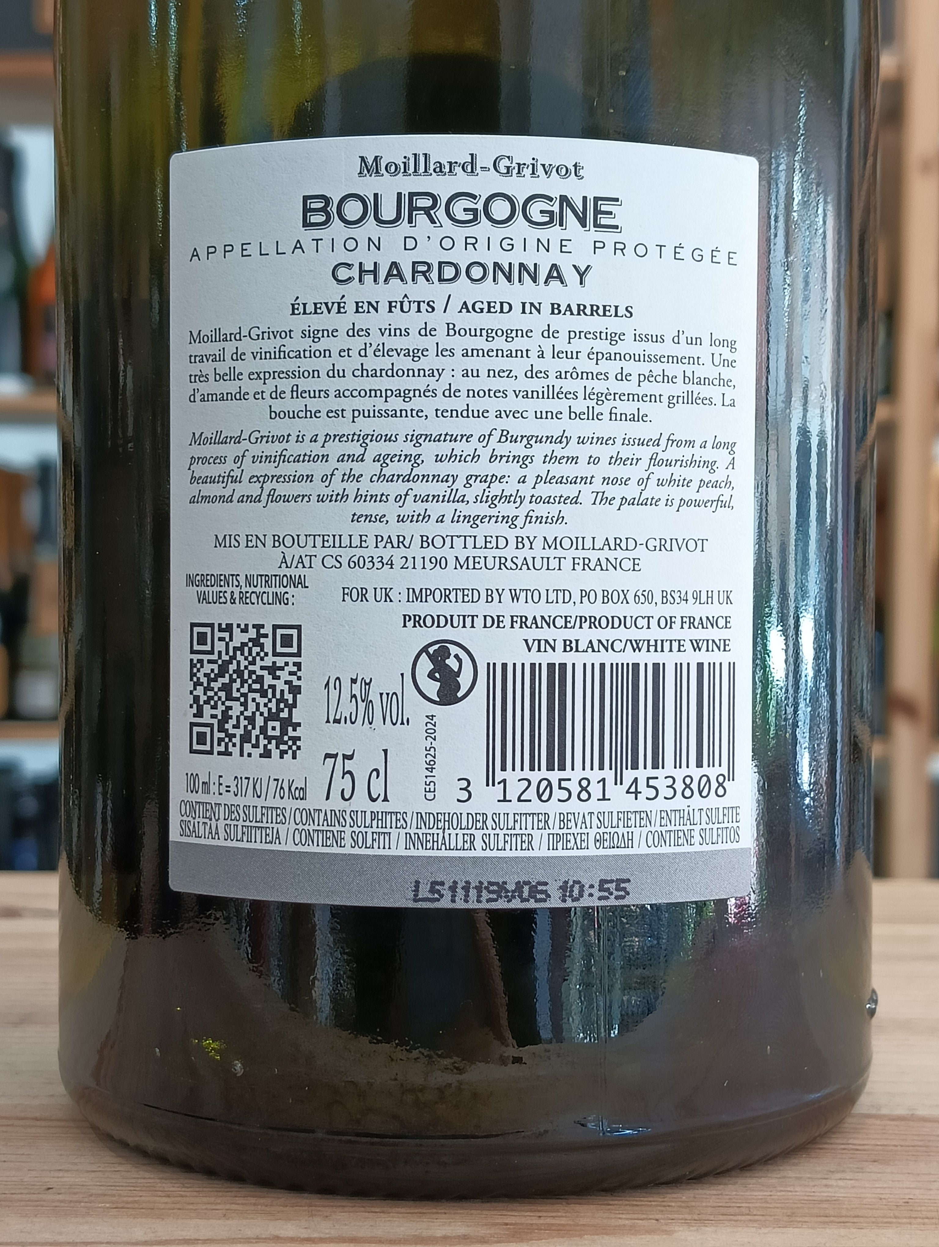 Bourgogne Chardonnay Signature 2024 Moillard-Grivot