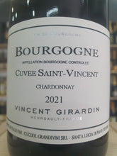 Carica l&#39;immagine nel visualizzatore Galleria,Bourgogne Blanc &quot;Cuvée Saint Vincent&quot; 2021 Vincent Girardin