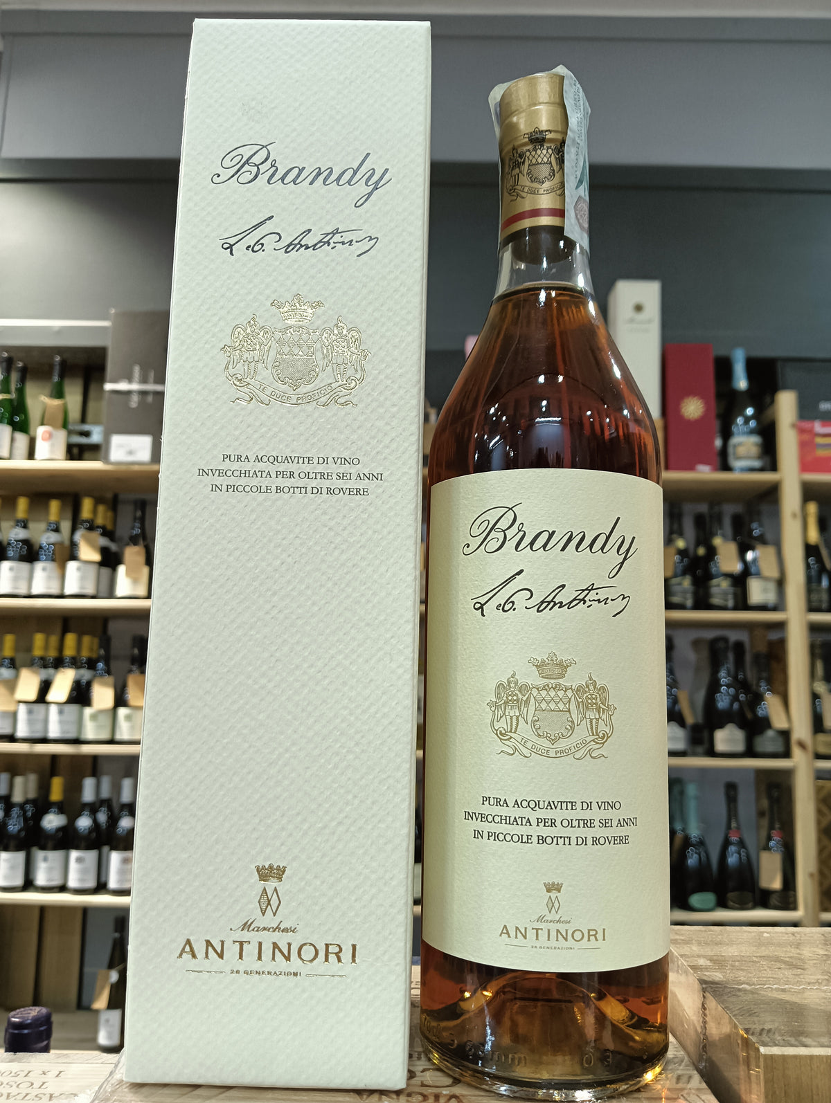 Brandy Antinori (Astucciato) - Acquavite di Vino