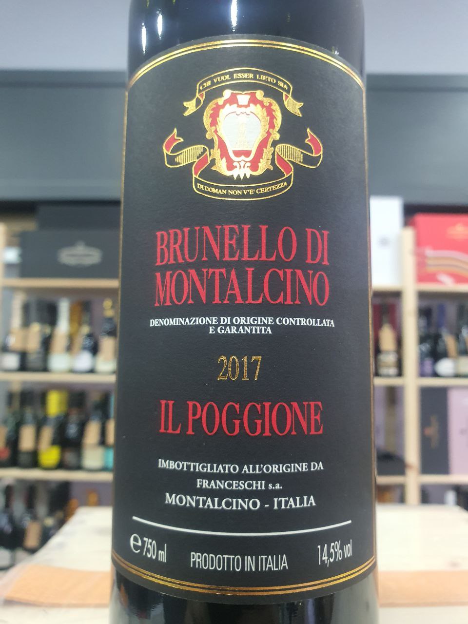 Brunello di Montalcino Il Poggione 2017 DOCG